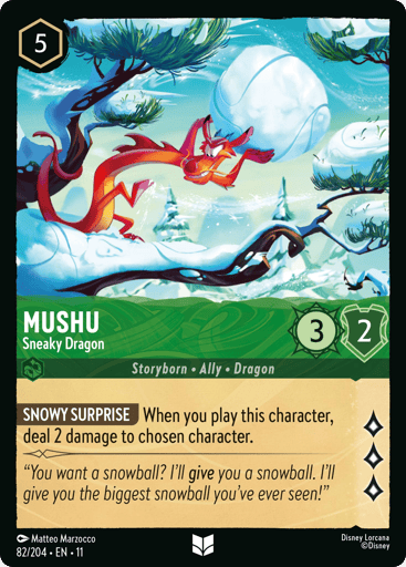 Mushu – Sneaky Dragon