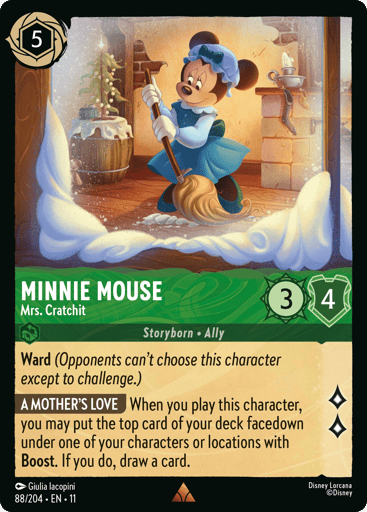 Minnie Mouse – Mrs. Cratchit