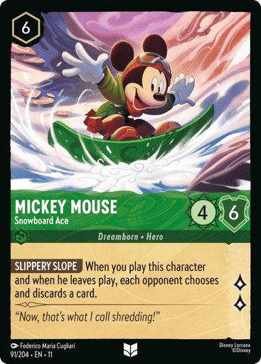 Mickey Mouse – Snowboard Ace