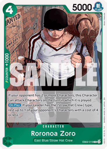 Roronoa Zoro (EB02-019)