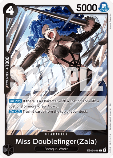 Miss Doublefinger(Zala) (EB03-046)
