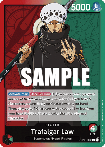 Trafalgar Law (OP01-002)