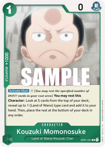 Kouzuki Momonosuke (OP01-041)
