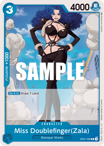 Miss Doublefinger(Zala) (OP01-080)