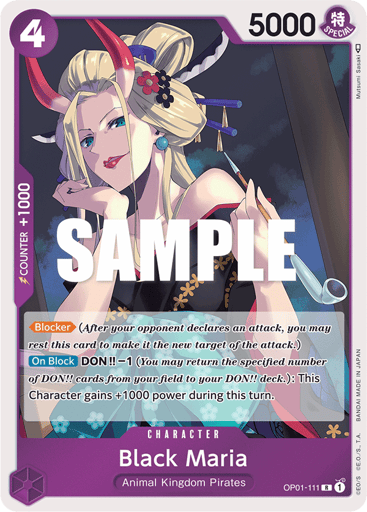 Black Maria (OP01-111)