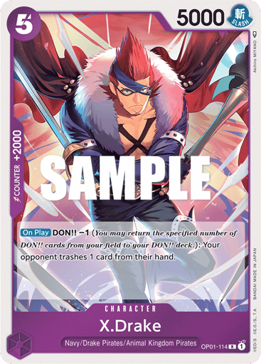 X.Drake (OP01-114)