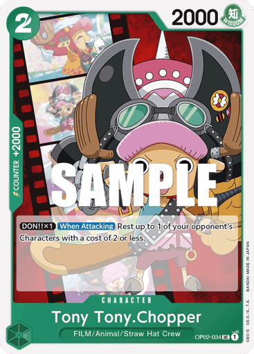 Tony Tony.Chopper (OP02-034)