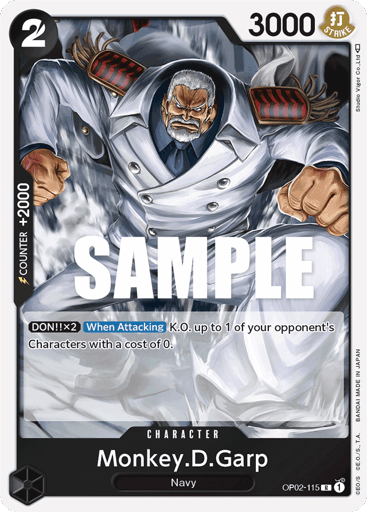 Monkey.D.Garp (OP02-115)
