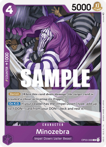 Minozebra (OP03-068)