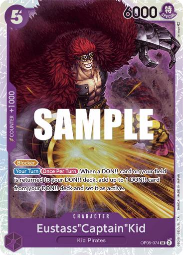 Eustass"Captain"Kid (OP05-074)