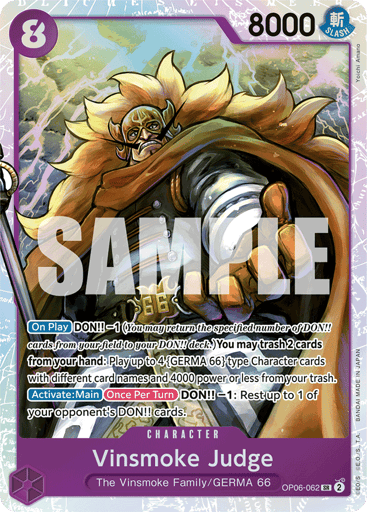Vinsmoke Judge (OP06-062)