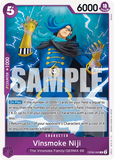 Vinsmoke Niji (OP06-065)
