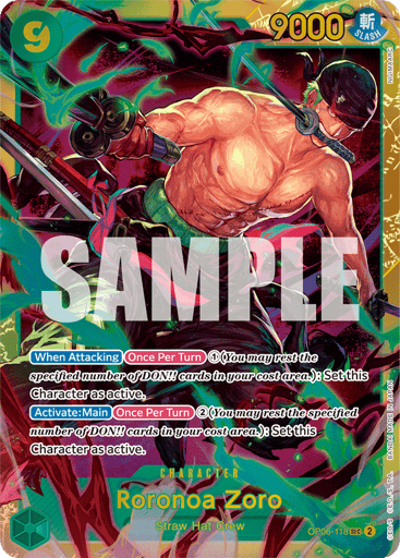 Roronoa Zoro (OP06-118)