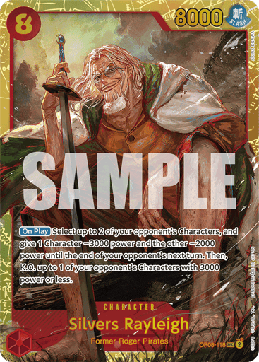 Silvers Rayleigh (OP08-118)