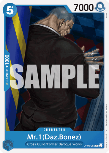 Mr.1(Daz.Bonez) (OP09-055)