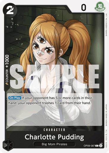 Charlotte Pudding (OP09-087)