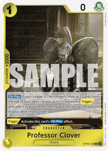 Professor Clover (OP09-102)