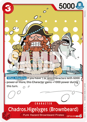 Chadros.Higelyges (Brownbeard) (OP10-010)