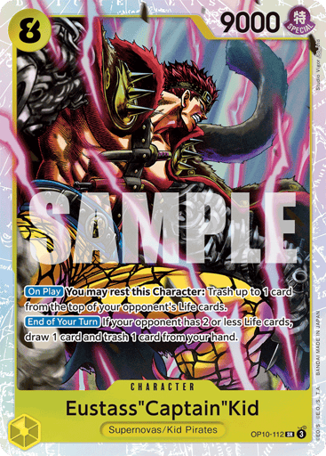 Eustass"Captain"Kid (OP10-112)