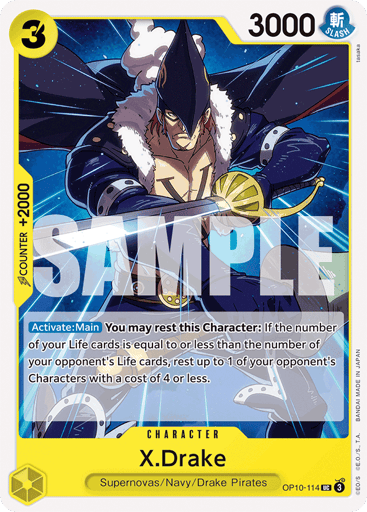 X.Drake (OP10-114)