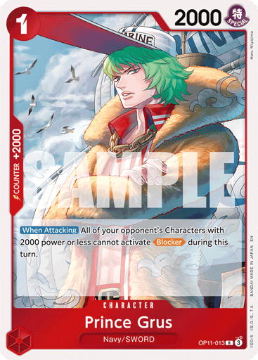 Prince Grus (OP11-013)
