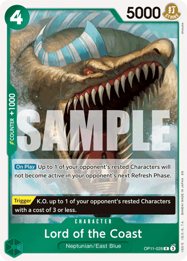 Lord of the Coast (OP11-028)