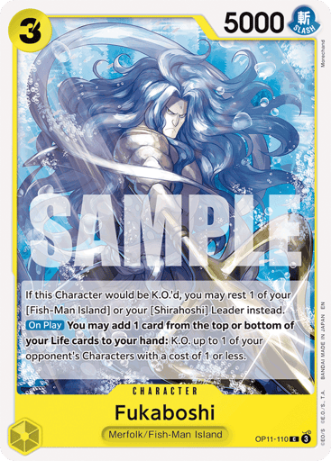 Fukaboshi (OP11-110)