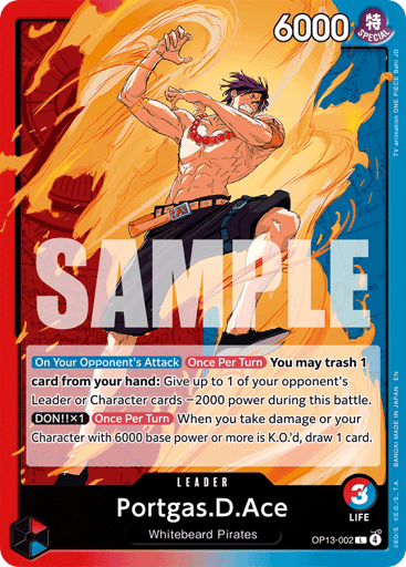 Portgas.D.Ace (OP13-002)