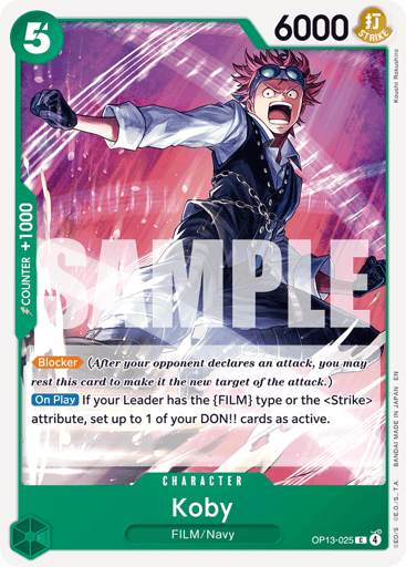 Koby (OP13-025)