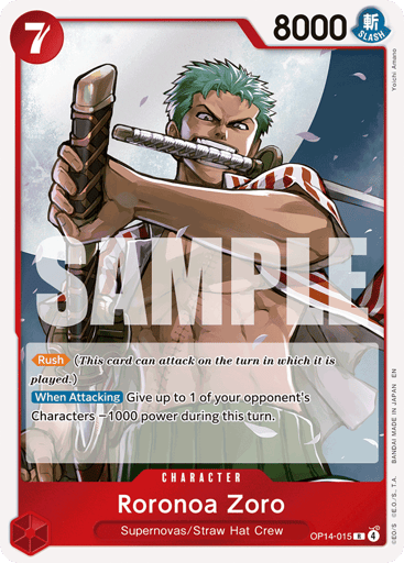 Roronoa Zoro (OP14-015)