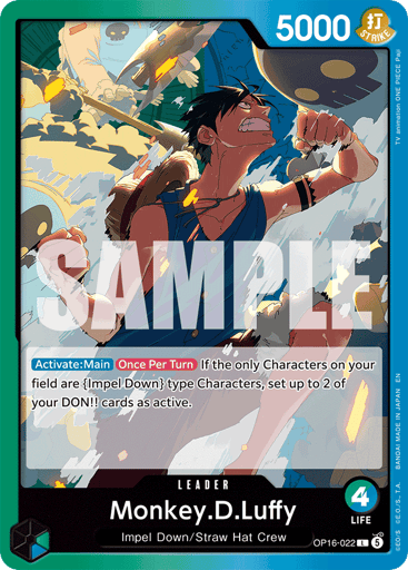 Monkey.D.Luffy (OP16-022)
