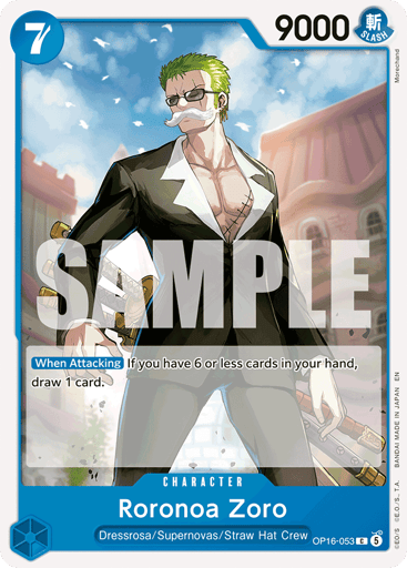 Roronoa Zoro (OP16-053)