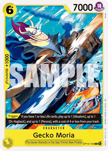 Gecko Moria (OP16-105)