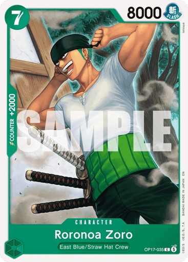 Roronoa Zoro (OP17-035)