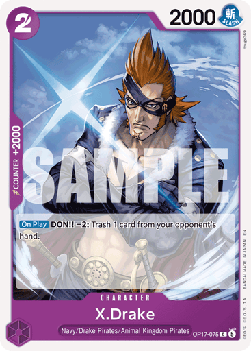 X.Drake (OP17-075)