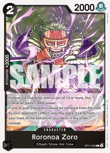 Roronoa Zoro (OP17-095)