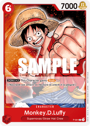 Monkey.D.Luffy (P-001)