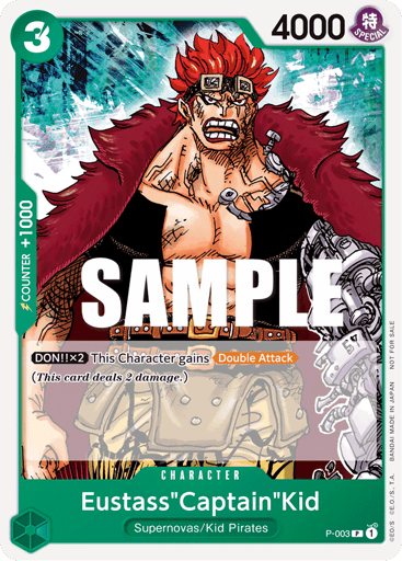 Eustass"Captain"Kid (P-003)