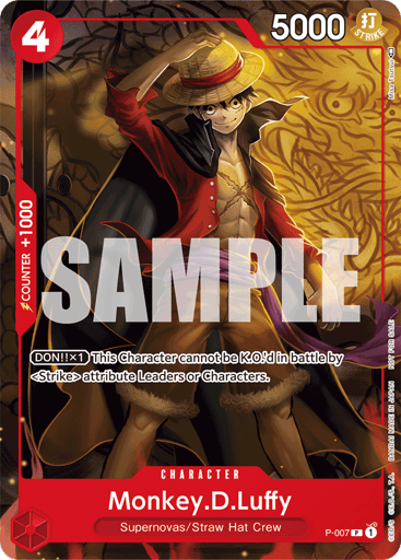 Monkey.D.Luffy (P-007)