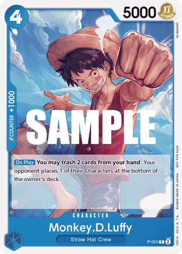 Monkey.D.Luffy (P-055)