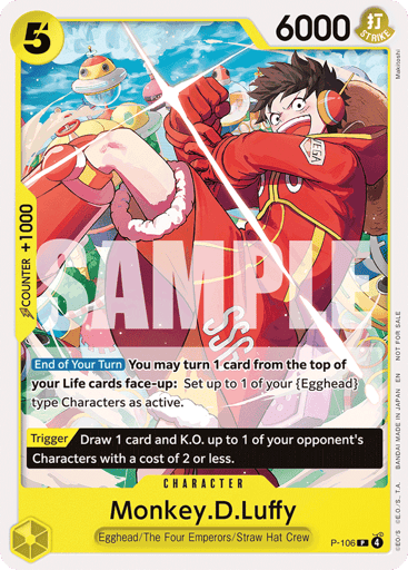 Monkey.D.Luffy (P-106)