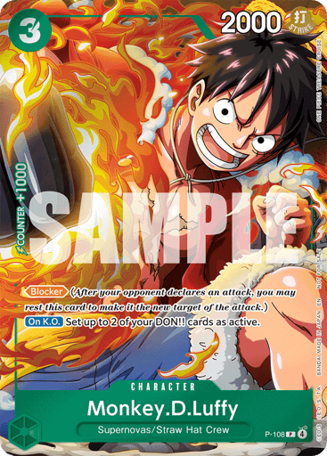 Monkey.D.Luffy (P-108)