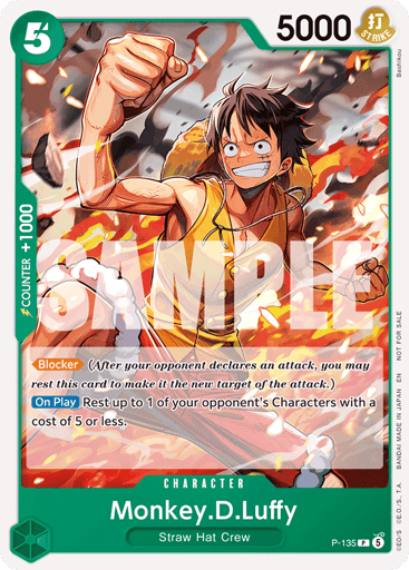 Monkey.D.Luffy (P-135)
