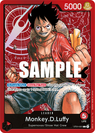 Monkey.D.Luffy (ST01-001)