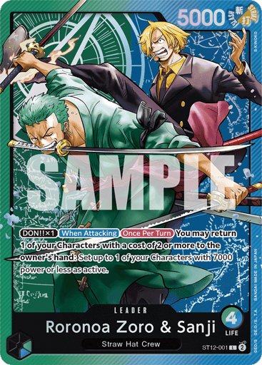 Roronoa Zoro & Sanji (ST12-001)