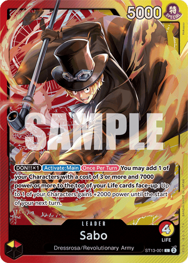 Sabo (ST13-001)