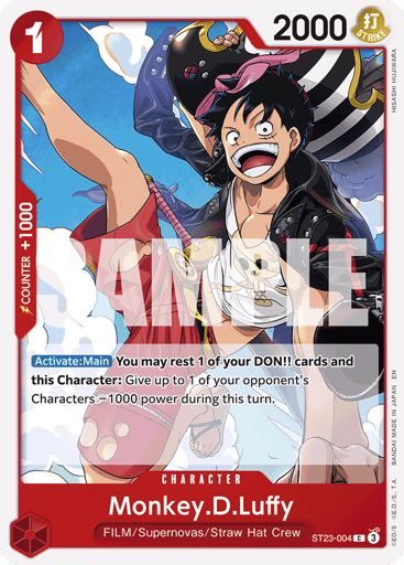 Monkey.D.Luffy (ST23-004)